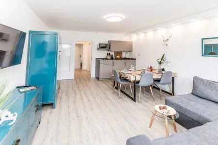 Wohnzimmer Smart Resorts Haus Rubin Ferienwohnung 101