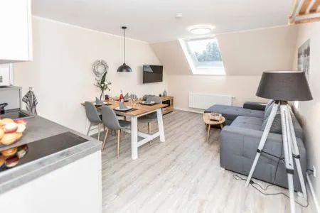 Wohnzimmer Smart Resorts Haus Jade Ferienwohnung 203