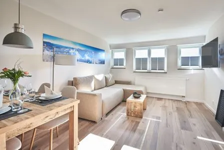 Wohnzimmer Smart Resorts Haus Opal Ferienwohnung 405