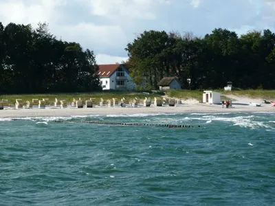 Strandbild von der Ostsee Residenz am Strand Wohnung 2-36