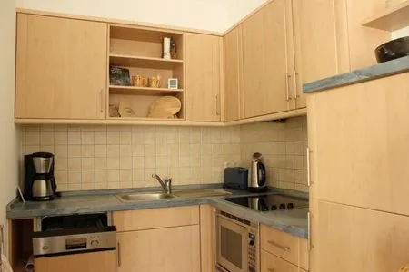 offene Küche Residenz am Strand Wohnung 2-40