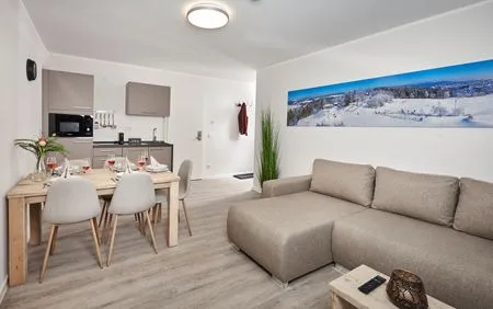 Wohnzimmer Smart Resorts Haus Azur Ferienwohnung 805