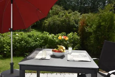 Terrasse Logierhaus Friedrich WE 3 - "Klaas Störtebecker"