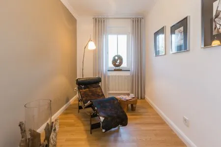 Ruheraum mit Relaxsessel Logierhaus Friedrich WE 7 - "Heimatliebe"