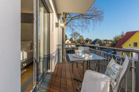 Balkon Logierhaus Friedrich WE 9 - "Hohe Düne"