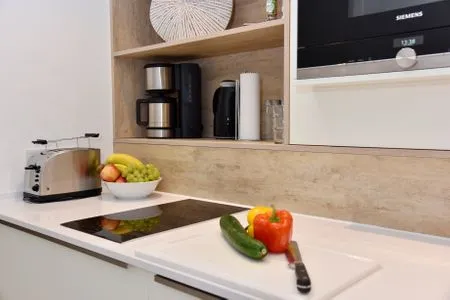 offene Küche Logierhaus Friedrich WE 12 - "Dünenglitzern"