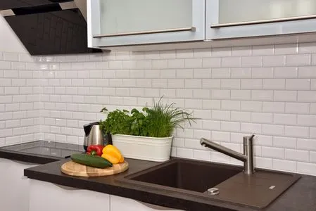 Küchenarbeitsplatte Logierhaus Friedrich WE 13 - "Bernsteinglück"