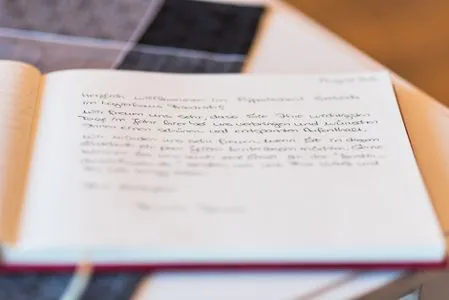 Gästebuch Logierhaus Friedrich WE 14 - "Seeblick"