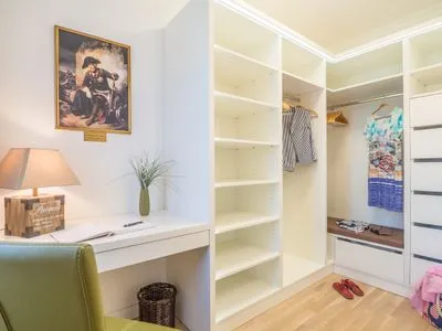 Begehbarer Kleiderschrank Logierhaus Friedrich WE 16 - "Meeresrauschen"