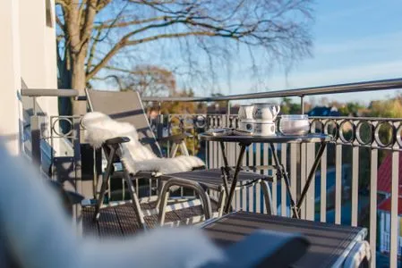 Balkon Logierhaus Friedrich WE 17 - "Seestern"