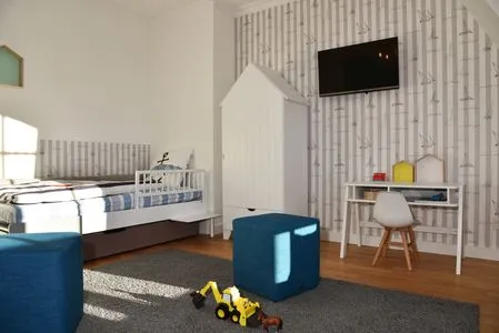 Kinderschlafzimmer Logierhaus Friedrich WE 19 - "Weststrand"