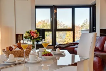 Esstisch Logierhaus Friedrich WE 22 - "Sandstrand"