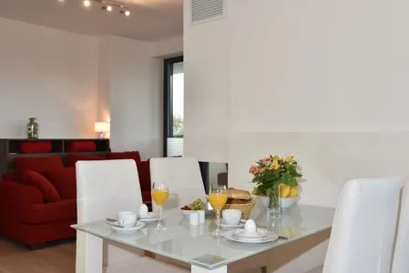 Esstisch Logierhaus Friedrich WE 24 - "Sandläufer"