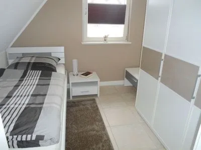 Schlafzimmer mit Einzelbett Kavelweg 9 Kavelweg 9 Whg 4 - Pier 12