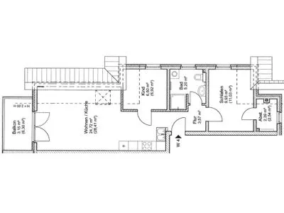 Grundriss Kavelweg 9 Kavelweg 9 Whg 4 - Pier 12