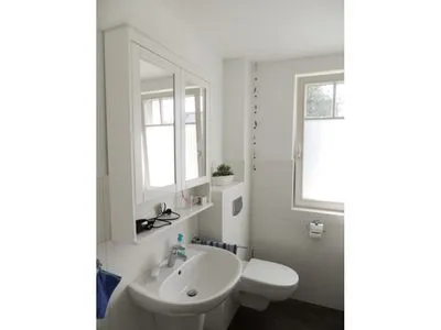 Badezimmer mit Dusche Kavelweg 13 Kavelweg 13 Wohnung 1 - Strandrefugium