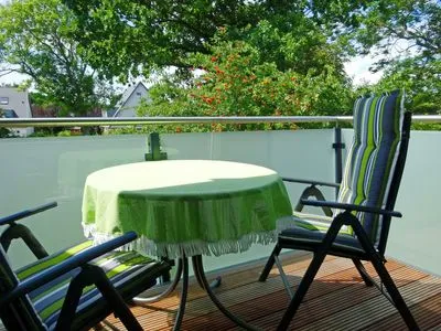 Balkon Kavelweg 13 Kavelweg 13 Wohnung 4 - Kleiner Käptn