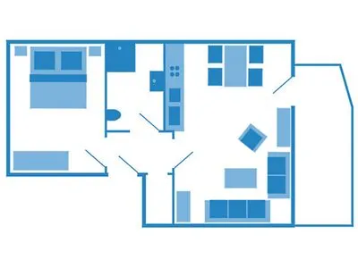 Grundriss Hoppenberg 7 EG links