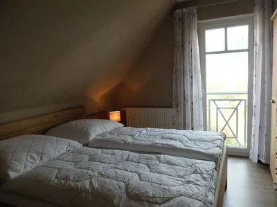 Schlafzimmer mit Doppelbett Zur Hanse Wohnung 4.5 - Zur Hanse West
