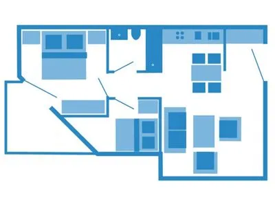 Grundriss  Hafenstrasse 34 - Wohnung 3