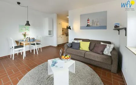 Wohnzimmer Haus Strandblick Ferienwohnung 14