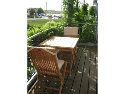 Balkon  Appartementhaus Boddenblick - "Möwe"