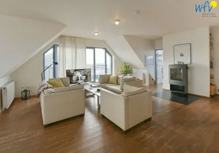 Wohnzimmer Haus Dünenblick Ferienwohnung 23