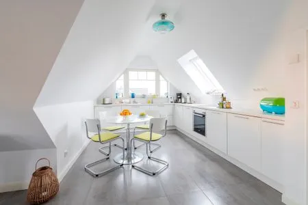 offene Küche Mühlenstrasse 23 - Wohnung Oberdeck