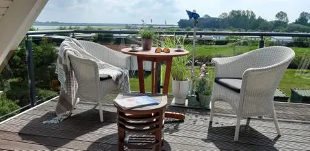 Balkon Mühlenstrasse 23 - Wohnung Oberdeck