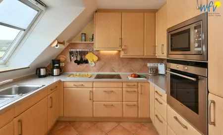 Küche / Küchenzeile Maisonette-Wohnungen am Steingarten Ferienwohnung 3