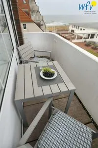 Balkon mit Blick aufs Meer Haus Passat Ferienwohnung 23