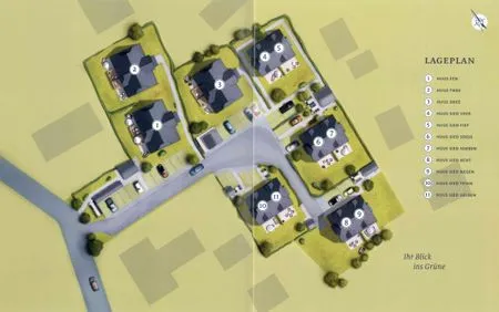 Lageplan  Strandperle - Anlage Heiderose