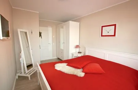 Schlafzimmer mit Doppelbett Neue Reihe Neue Reihe 28 - Wohnung Kleine Auszeit