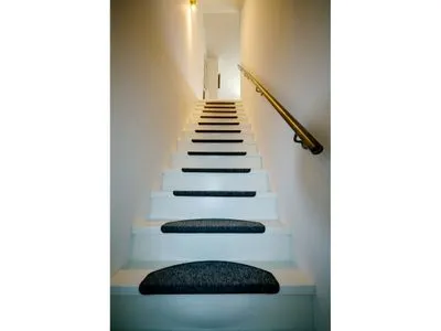 Treppe hinauf zur Wohnung  Wohnung Manu