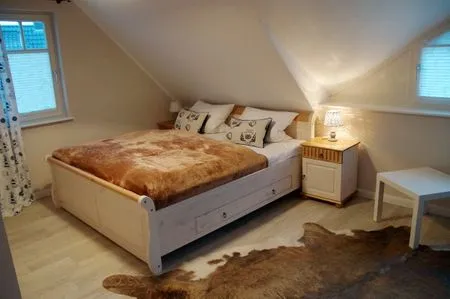 Schlafzimmer mit Doppelbett  Doppelhaushälfte - Isabella