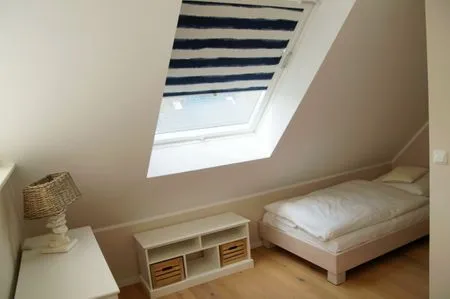 Schlafzimmer mit zwei Einzelbetten  Doppelhaushälfte - Isabella