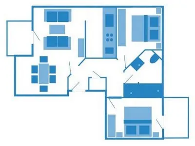 Grundriss Hafenstrasse 15 in Prerow Kieckut in Prerow