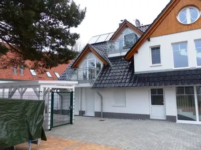 Hausansicht Hafenstrasse 15 in Prerow Kieckut in Prerow