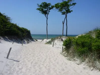 Strandbild Hafenstrasse 15 in Prerow Wolkenglanz in Prerow