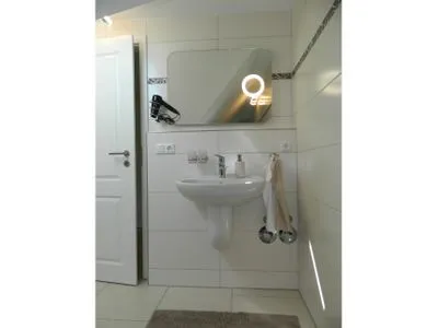 Badezimmer Hafenstrasse 15 in Prerow Wolke 7 in Prerow
