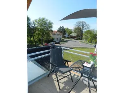 Balkon Hafenstrasse 15 in Prerow Wolke 7 in Prerow