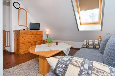 Aufenthaltsbereich im DG Ferienpark Freesenbruch Wohnung 4.5 - Kranichtanz