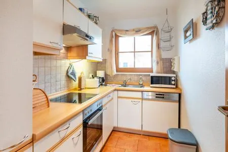 Küche Ferienpark Freesenbruch Wohnung 4.6 - Boddenblick