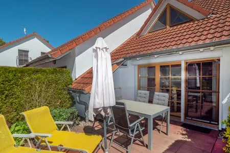 Terrasse Ferienpark Freesenbruch Reihenhaus 7a - Otter