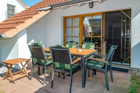 Terrasse Ferienpark Freesenbruch Reihenhaus 7b - Meerzeit