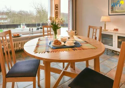 Essbereich Haus Gorch Fock Ferienwohnung Kamps