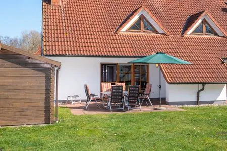 Terrasse Ferienpark Freesenbruch Doppelhaushälfte 10a - Meeresbrise