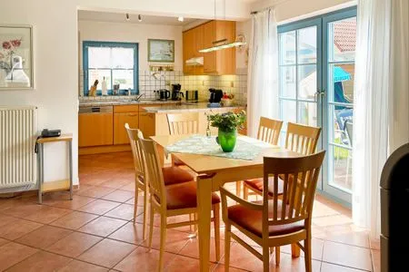 offene Küche Ferienpark Freesenbruch Doppelhaushälfte 11 - Windflüchter