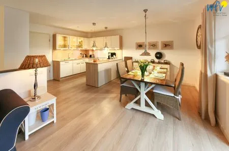 Wohnzimmer Kapitänshaus Ferienwohnung 5