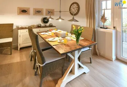 Wohnzimmer Kapitänshaus Ferienwohnung 5